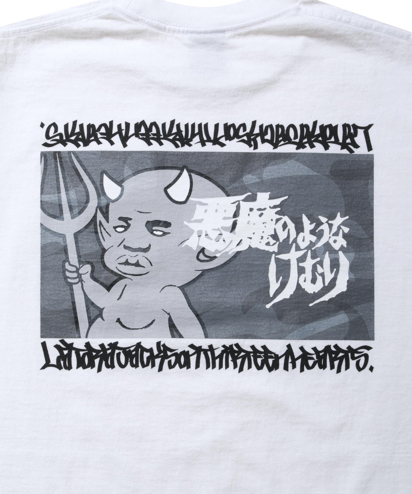 気質アップ 【Back Channel】コラボレーション Tシャツ DEVILモチーフ ...